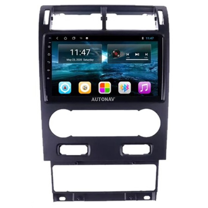 Navigatie AUTONAV Android GPS Dedicata Ford Mondeo 2000-2007 Clima Auto, Model Classic, Memorie 64GB Stocare, 2GB RAM, Display 9" Full-Touch, WiFi, 2 x USB, Bluetooth, Quad-Core 4 * 1.8GHz, 4 * 50W Audio