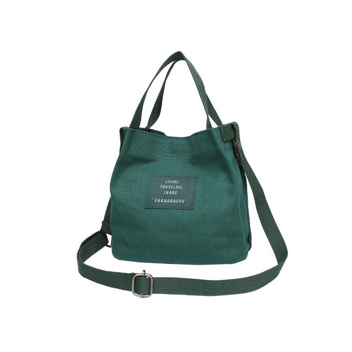 Чанта за през рамо, Тъмнозелена