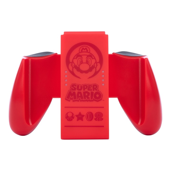 PowerA Comfort Grip Nintendo Switch Joy-Con Super Mario Red kontroller markolat - Piros