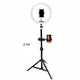 LED статив, Inne, 2.1m, бял