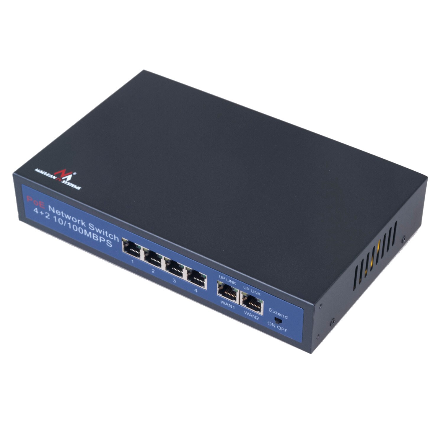 Switch Maclean MCTV-517 10/100M, cu 6 porturi PoE - eMAG.ro
