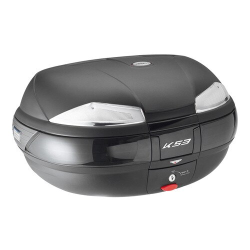 Geanta moto, Kappa, Negru, 53 L