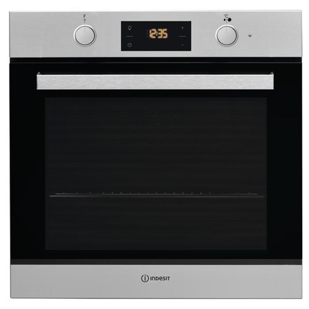 Cuptor incorporabil Indesit IFW 6844 JC IX, Multifunctional, Curatare cataliza, 8 functii, 71 l, Clasa A+, Inox
