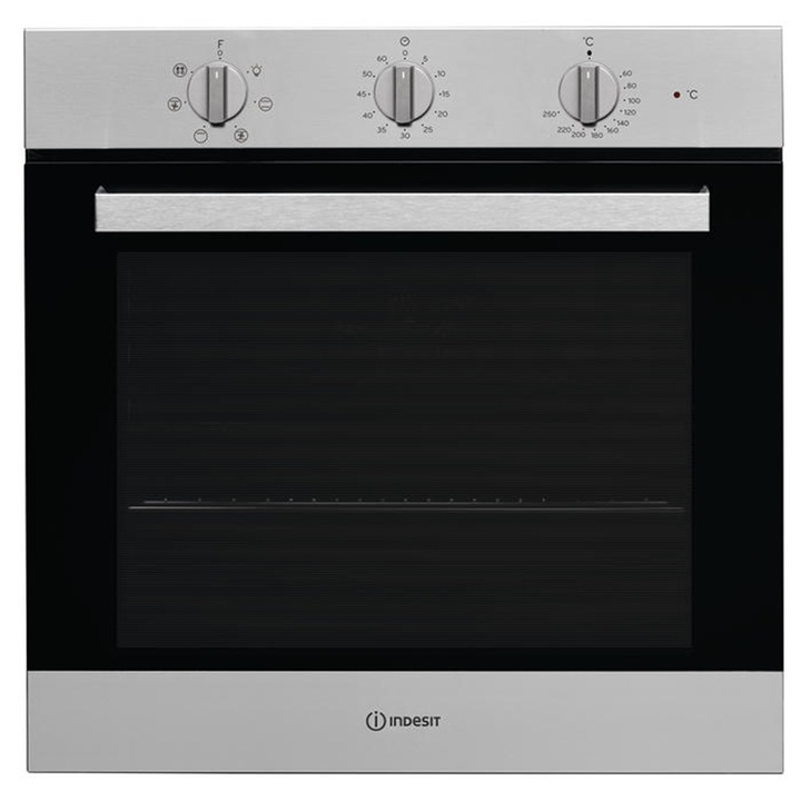 Фурна за вграждане Indesit IFW 6530 IX, Електрическа, Мултифункционална, 66 л, Клас A, Inox