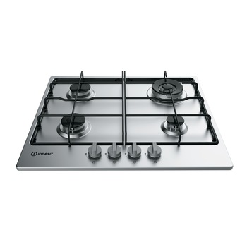 Plita incorporabila Indesit THP 642 IX I EE, Gaz, 4 arzatoare, Aprindere electrica integrata, Inox Plita incorporabila Indesit THP 642 IX I EE, Gaz, 4 arzatoare, Aprindere electrica integrata, Inox