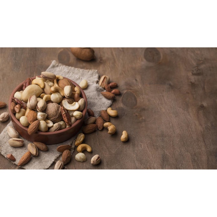 Öntapadó PVC tapéta - Mandula dió és pisztácia, 100 x 150 cm