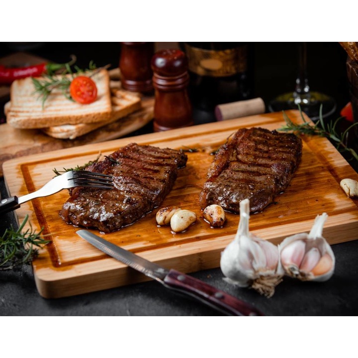 PVC öntapadós tapéta - Rántott hús fokhagymával, 100 x 150 cm