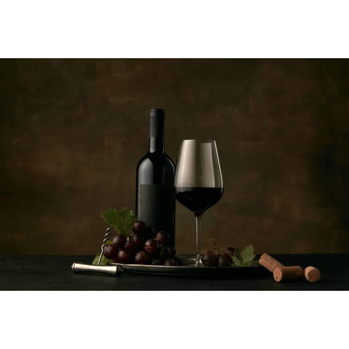 PVC öntapadó tapéta - Bor és szőlő, 100 x 150 cm