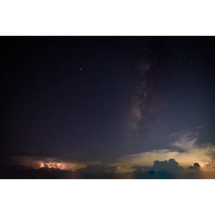 PVC öntapadó tapéta - The Milky Way At Midnight, 100 x 150 cm