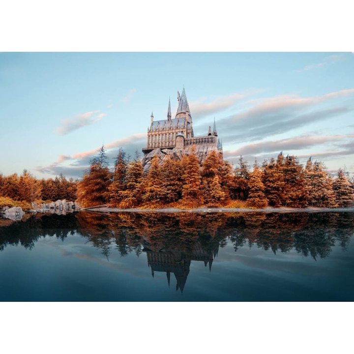 Öntapadó PVC tapéta - Roxfort Castle, 100 x 150 cm