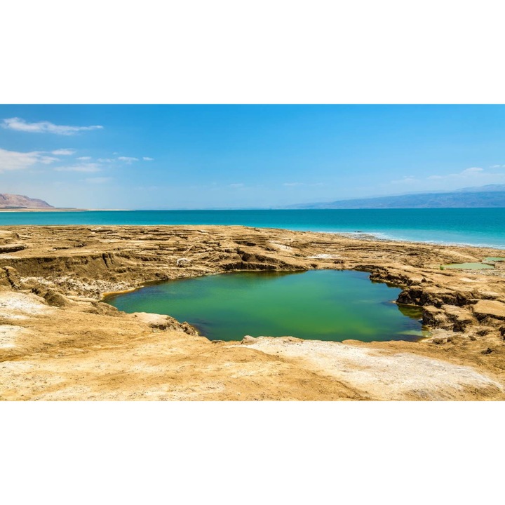 PVC öntapadó tapéta - Holt-tenger partja, 100 x 150 cm