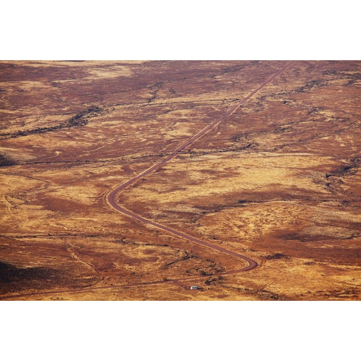 PVC öntapadó tapéta - Desert Road, 100 x 150 cm