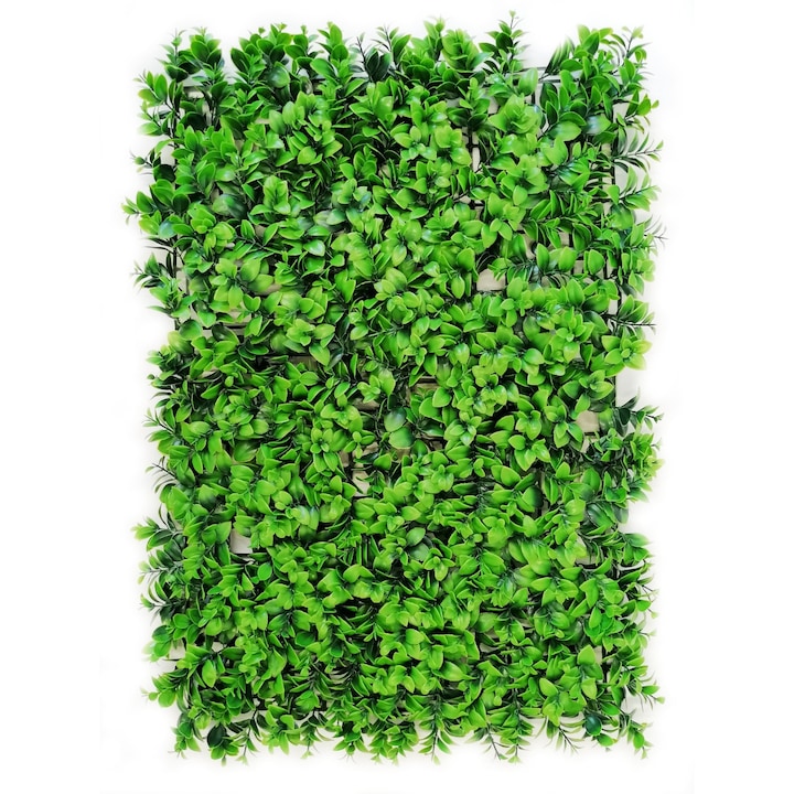Изкуствена зелена стена, Вертикални градини от изкуствени растения Basil Plant 60x40 cm