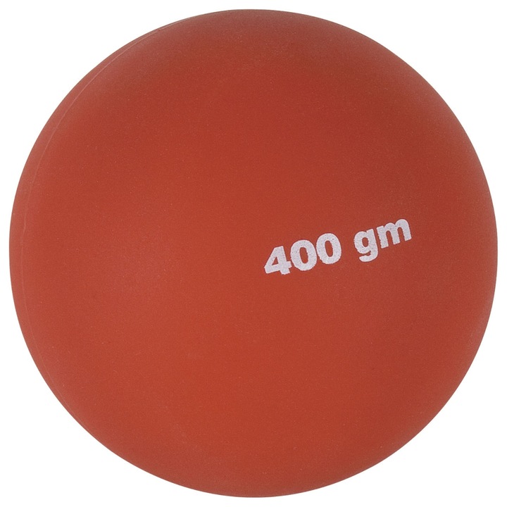 Minge de aruncare pentru copii, Amila, Cauciuc, 400 g, Rosu