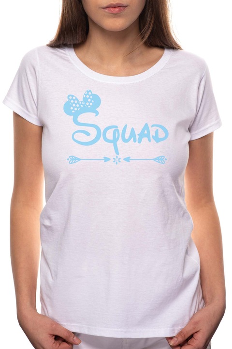 Bride to be - Squad, Kerek nyakú női póló, 100% Pamut, 513, Fehér