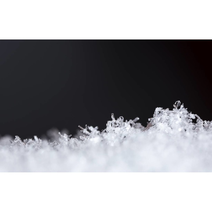 PVC öntapadó tapéta - Közelkép hópelyhekkel, 100 x 150 cm