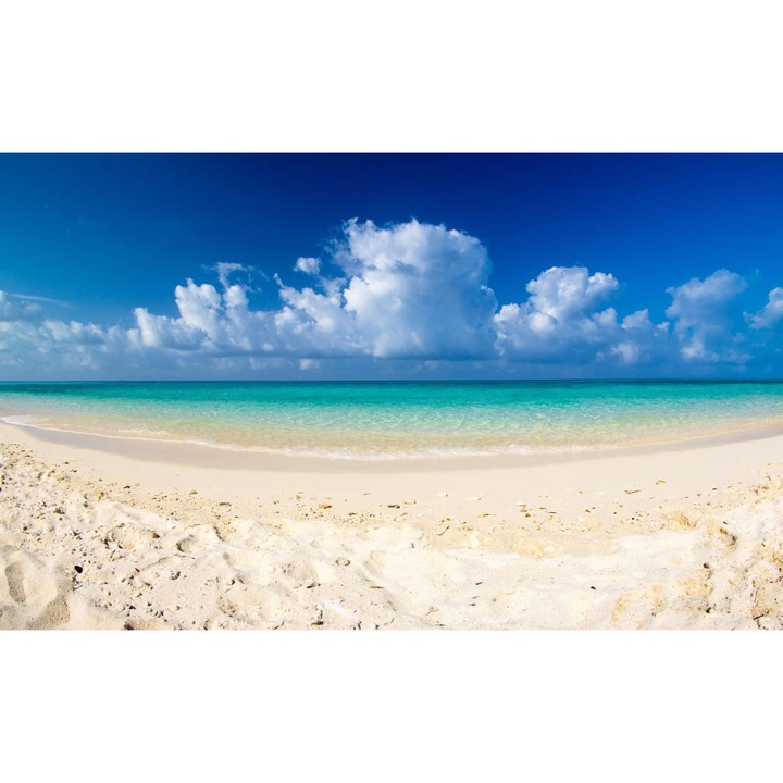 Öntapadó PVC tapéta - Karib-tengeri táj, 100 x 150 cm