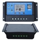 OEM PWM Napelemes vezérlő, 60A, 12V/24V, 2 x USB és LCD
