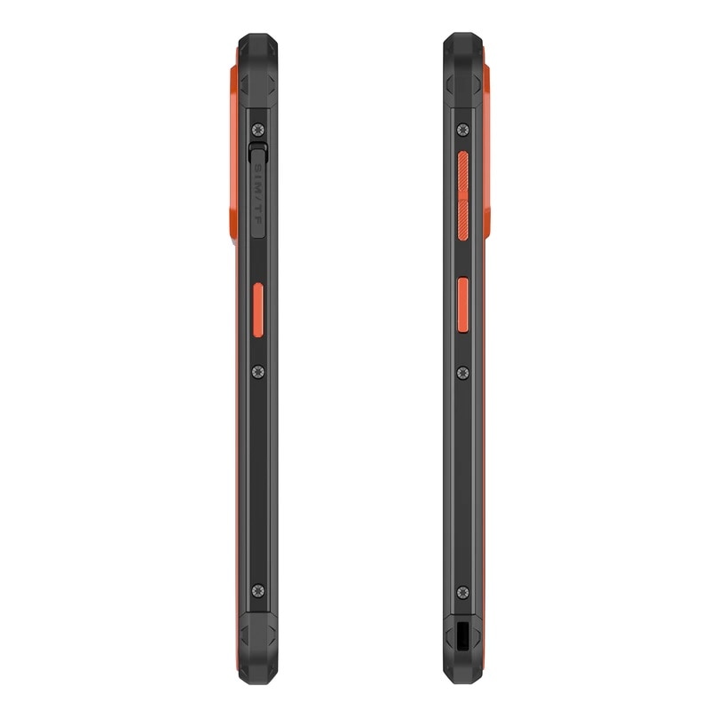 Telefon mobil F150 Air1 Pro Orange, 6.5" FHD+, Night Vision, 6GB RAM, 128GB ROM, Android 12, MTK G37 OctaCore, NFC, IP68, 5000mAh, Dual SIM