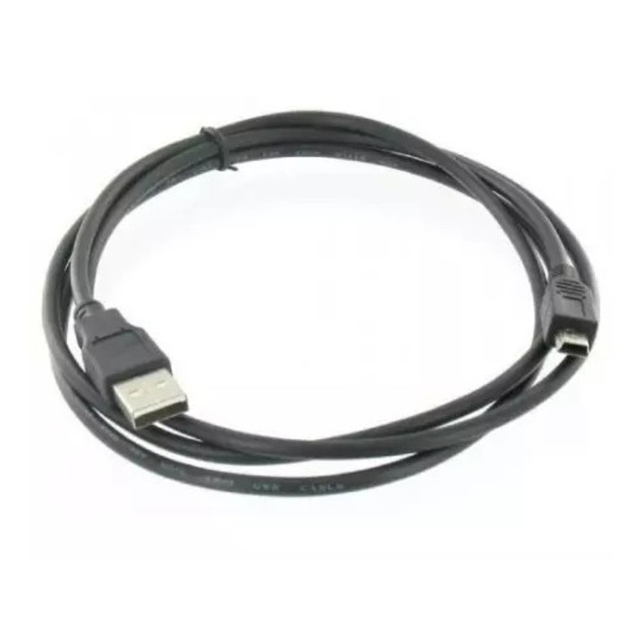 Cablu camera digitala, Usb tata la mini-usb, 5-pin, 1.8m
