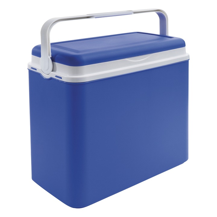 Lada frigorifica Adriatic, 24 l, 40 x 23.6 x 37.5 cm, Albastru / Alb