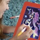 Магически таблет за 3D рисуване с химикалки, Син