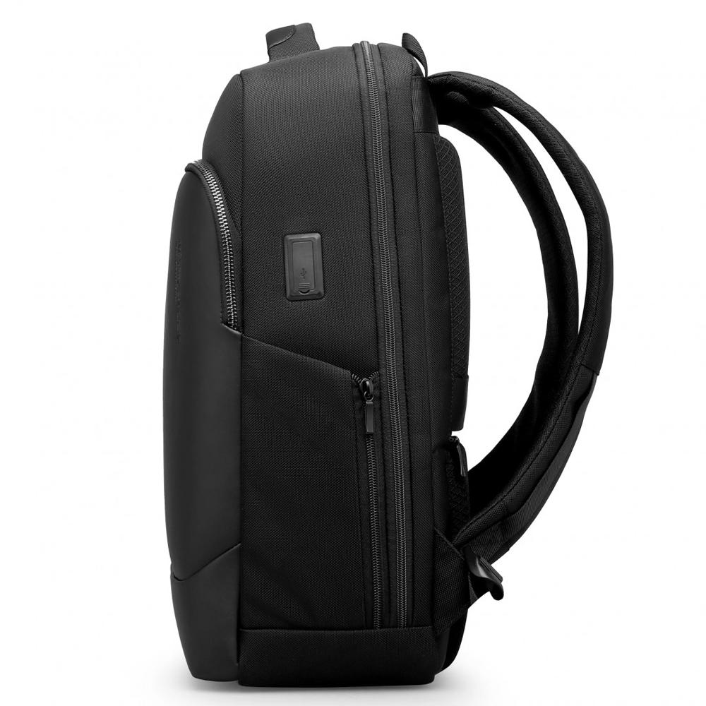 Rucsac Mark Ryden compatibil cu laptop 15.6", 25L, port USB, full impermeabil, sistem antifurt, unisex, spatios, negru, perfect pentru calatorie, servici sau scoala