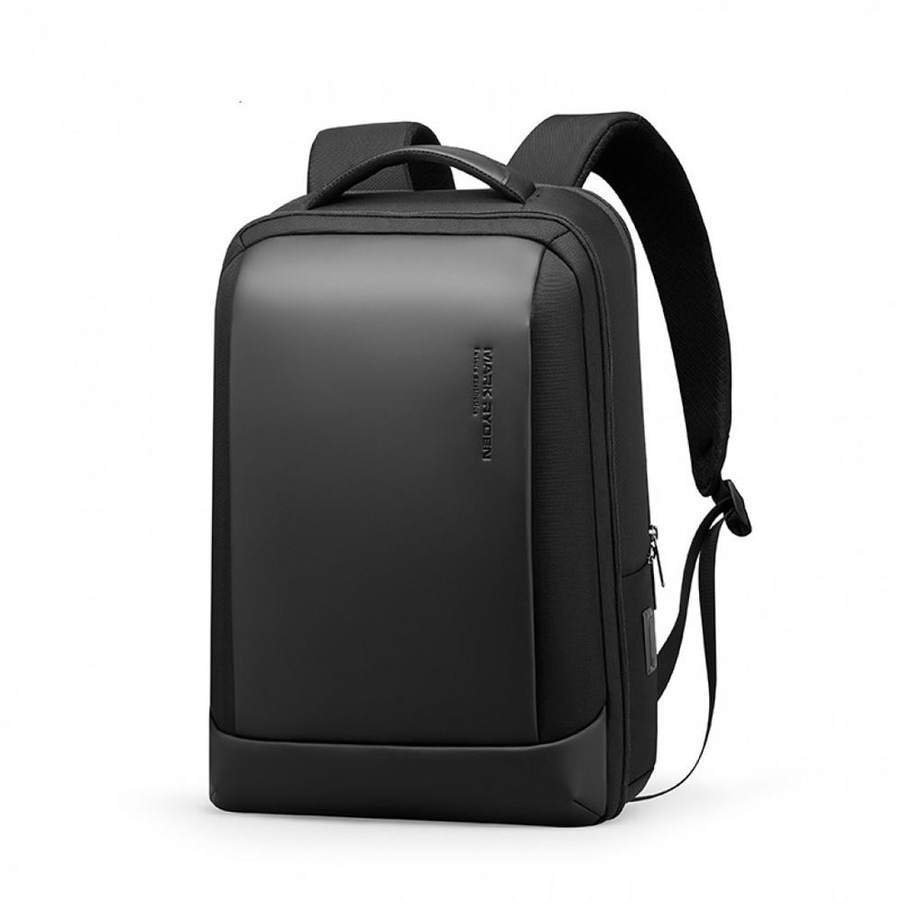 Rucsac Mark Ryden compatibil cu laptop 15.6", 25L, port USB, full impermeabil, unisex, spatios, negru, perfect pentru scoala sau servici