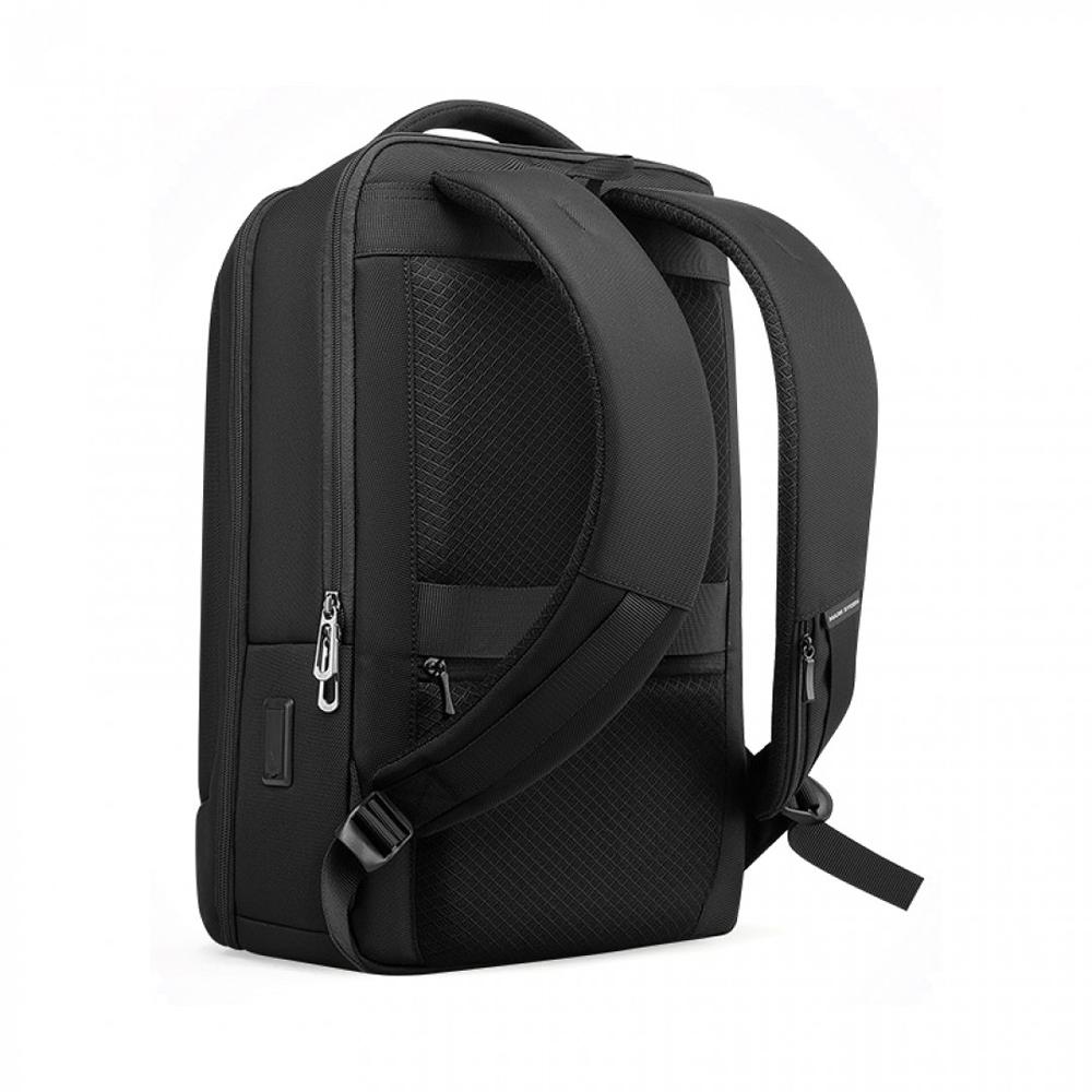 Rucsac Mark Ryden compatibil cu laptop 15.6", 25L, port USB, full impermeabil, unisex, spatios, negru, perfect pentru scoala sau servici