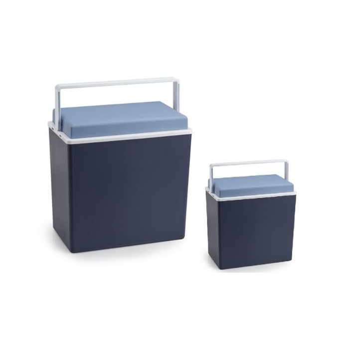 Set 2 lazi frigorifice pentru camping OMC, capacitate 24 l si 10 l