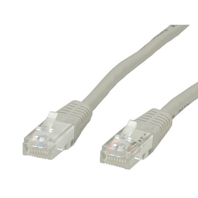 Cablu retea UTP Cat.6, gri, 3m, Value