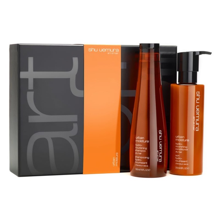 Set sampon si balsam Shu Uemura Urban Moisture pentru par uscat