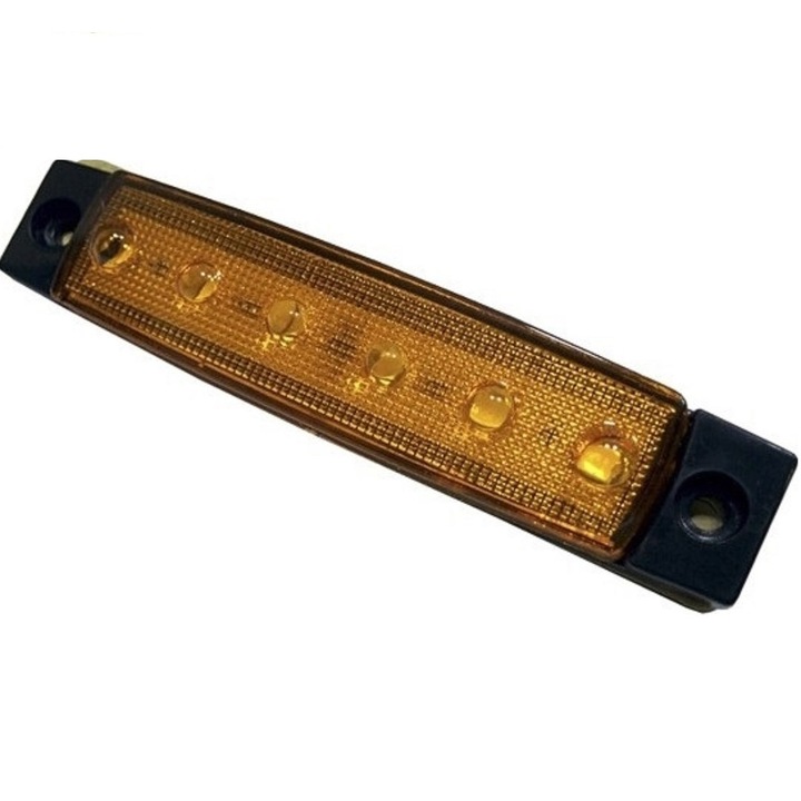 Led e-marker pentru semnalizarea 12 V, culoare portocaliu