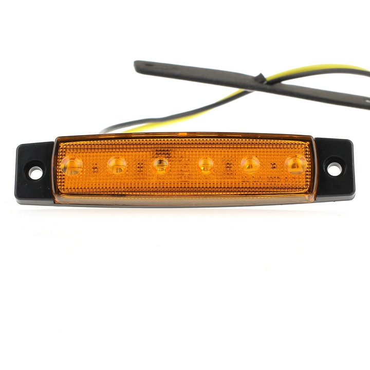 Indicator LED, marker pentru remorca, autobuz, rulota, platforma, E-Mark 24V