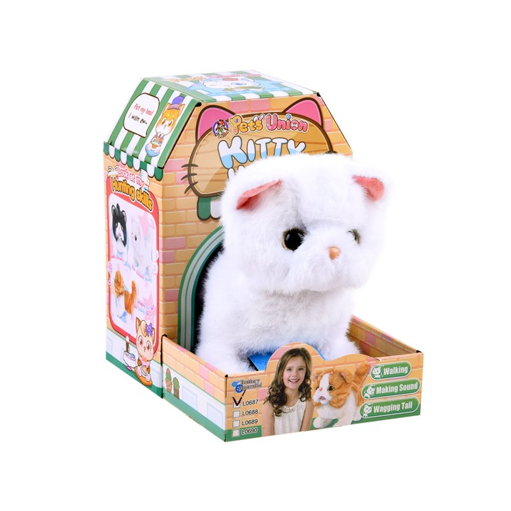 Pisicuta de plus interactiva, Ramiz, Alb