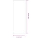 Set Panouri de acoperis, vidaXL, 100x36 cm, 12 piese, otel vopsit, maro