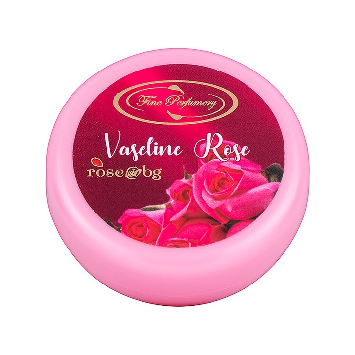 Vaselina cosmetica Rose cu apa de trandafiri,30ml