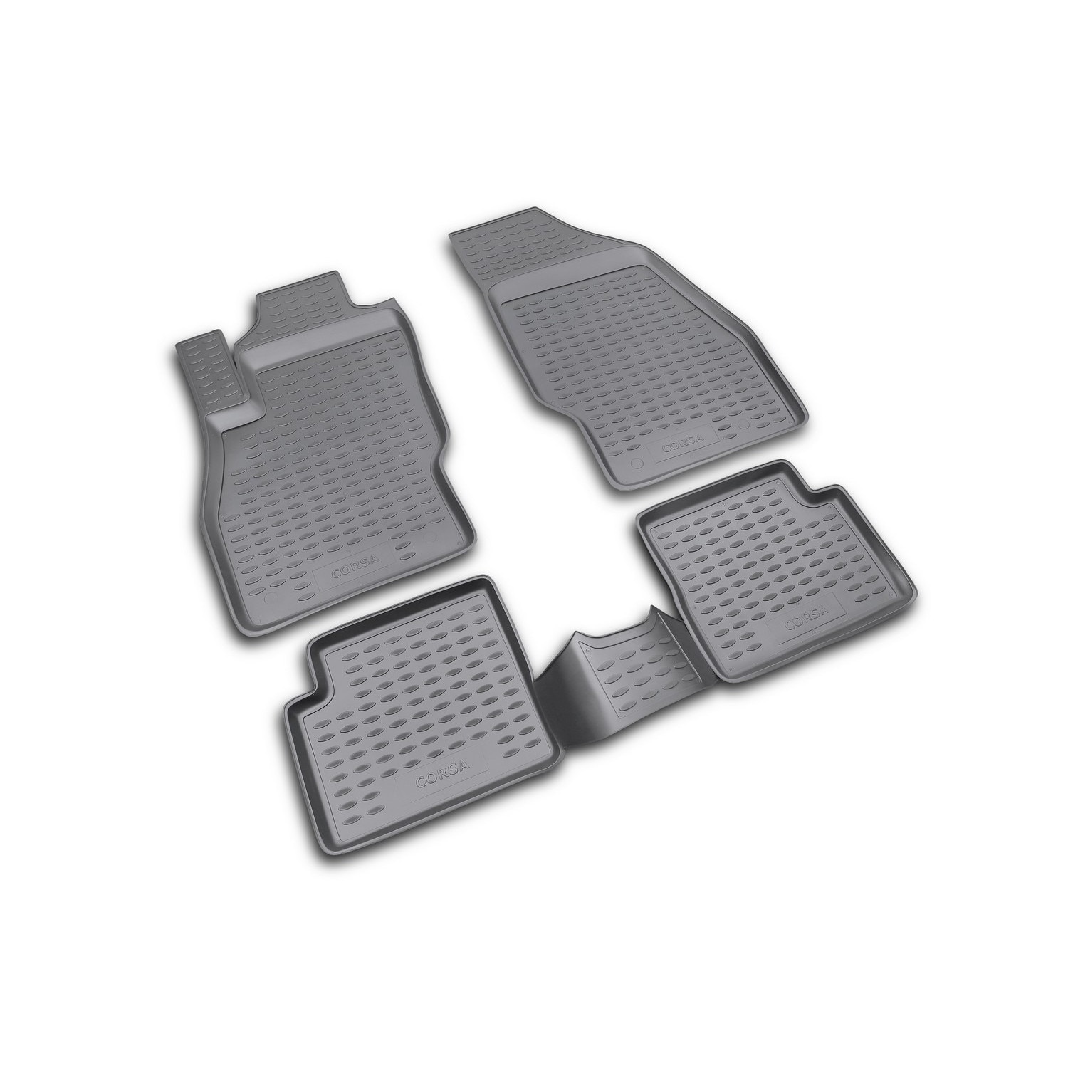 Set covorase auto Floor mats OPEL Corsa 2006-, 4 buc.