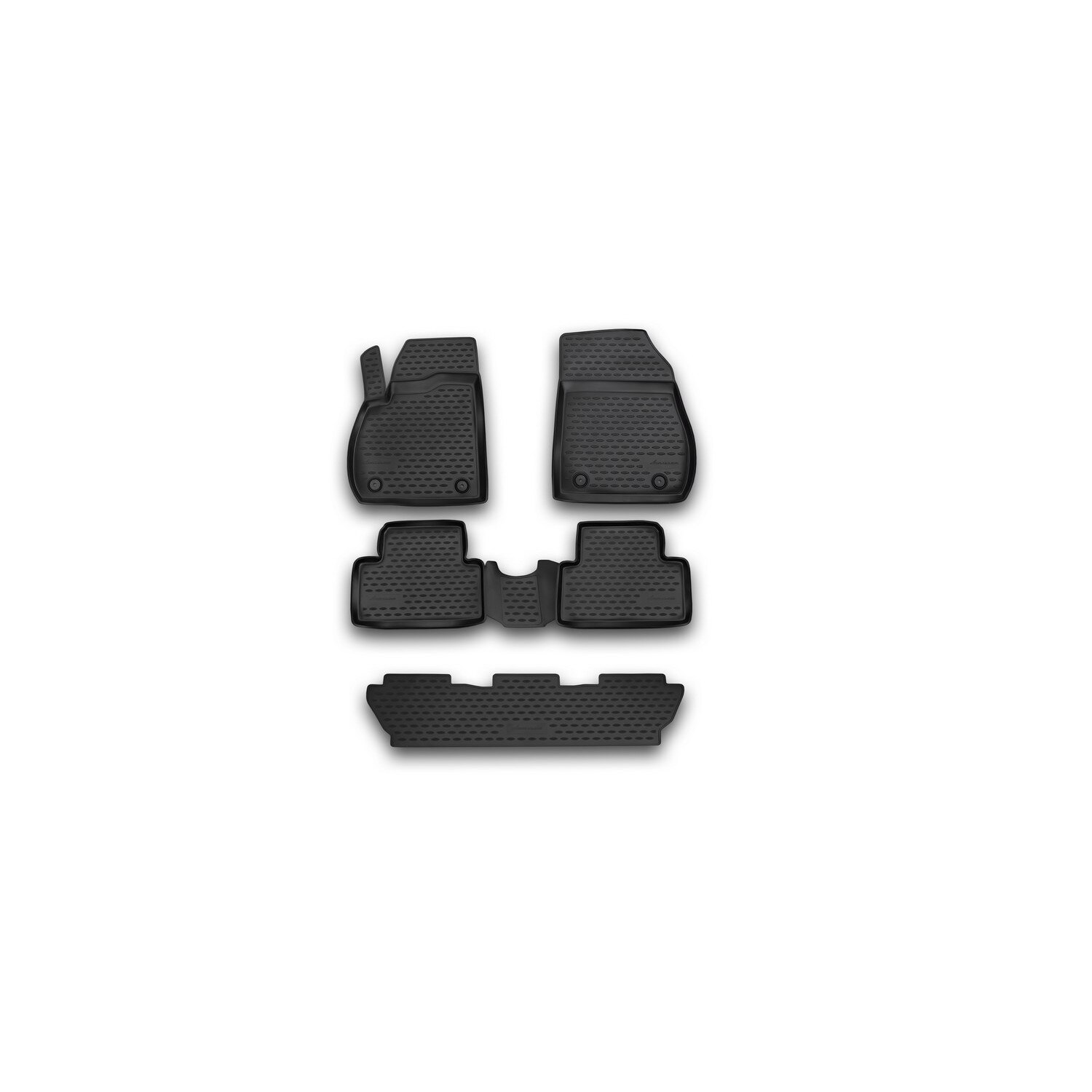 Set covorase auto Floor mats OPEL Zafira, 2012- 5 locuri, 5 buc.