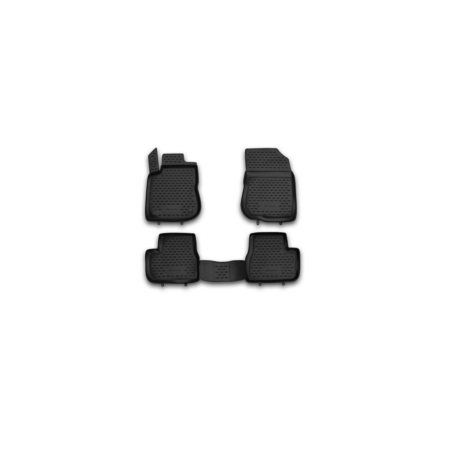 Set covorase auto Floor mats PEUGEOT 208, 2013- 4 buc.