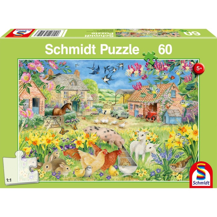 Puzzle Schmidt - La tara, 60 piese