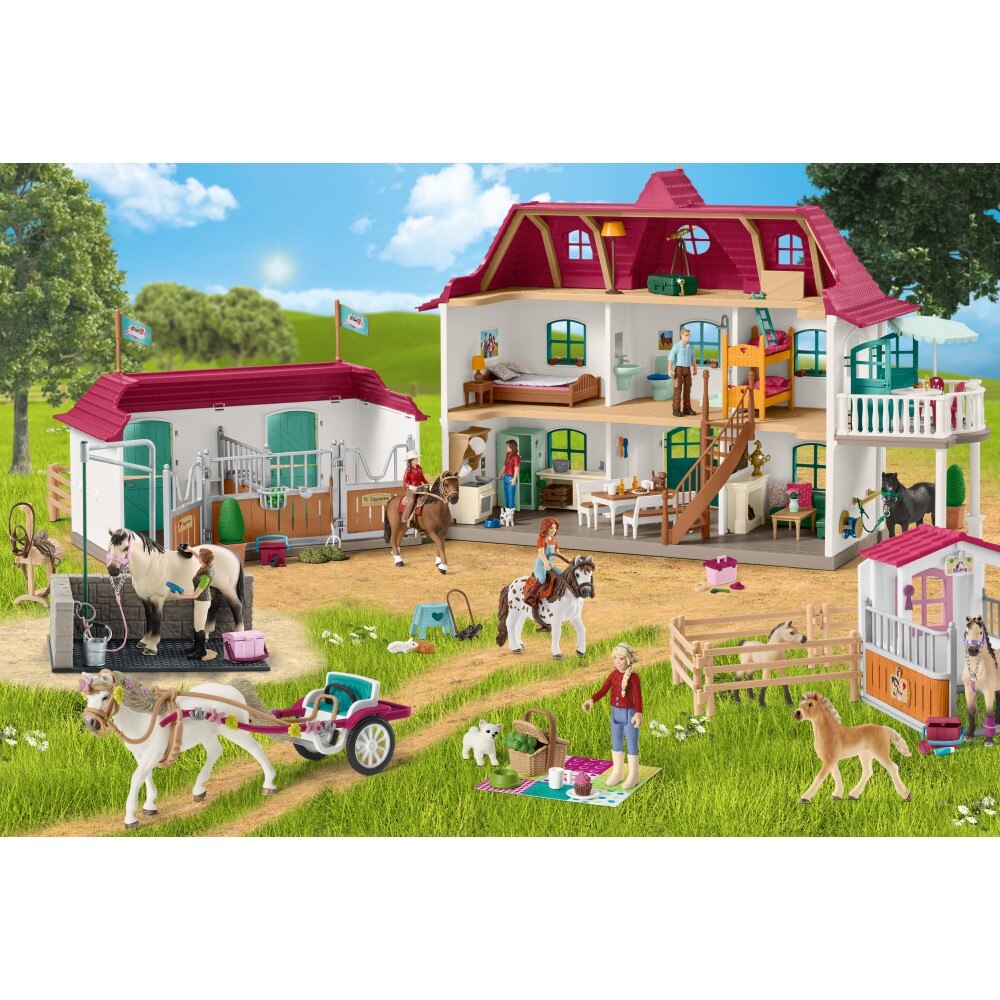 Puzzle Schmidt Spiele Horse Club - Falò Sulla Roulotte, 100 Pezzi, Per Bambini 6+, 36x24 Cm - 4