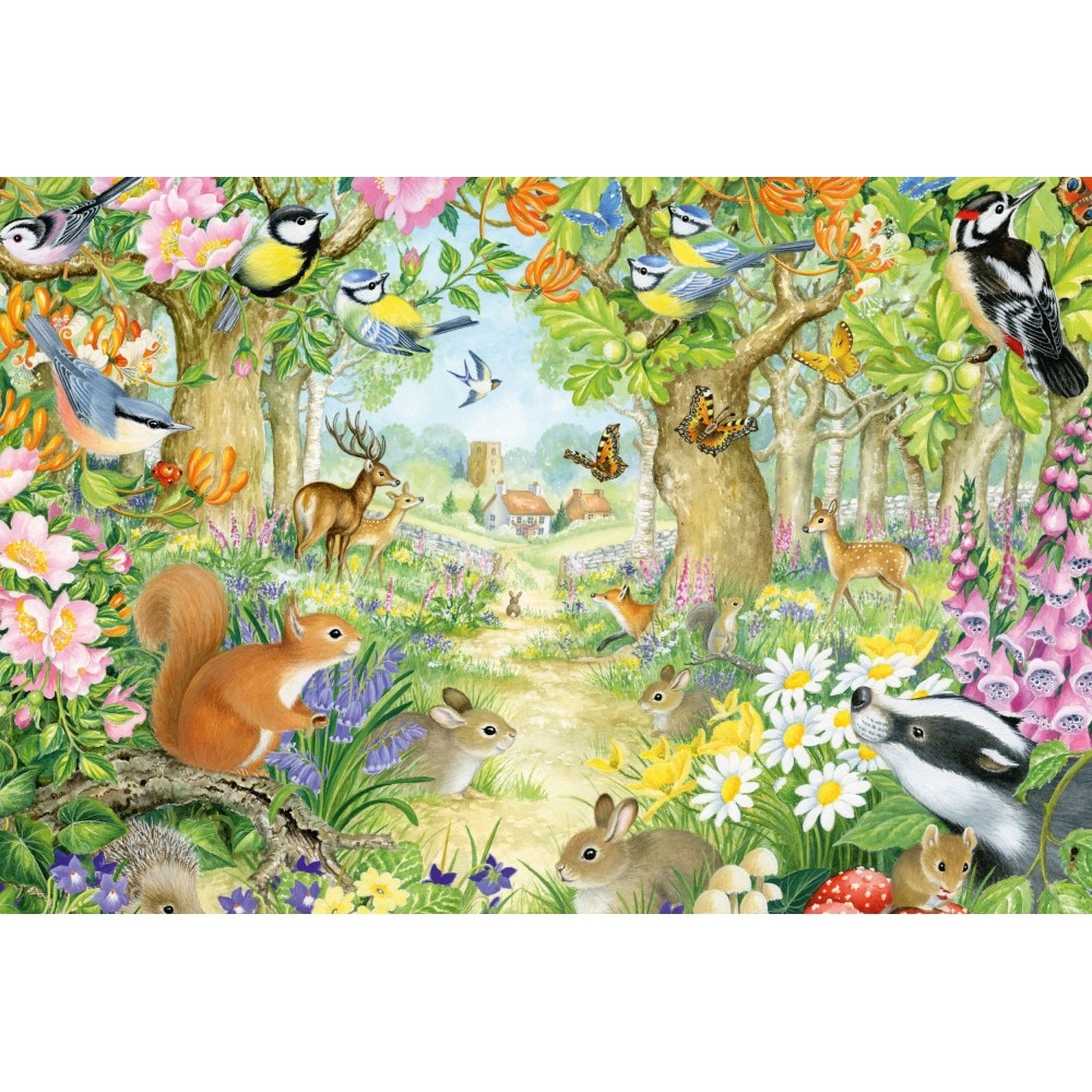 Puzzle Panorama of the Animal World - 1500 pièces - Schmidt-Spiele-58866
