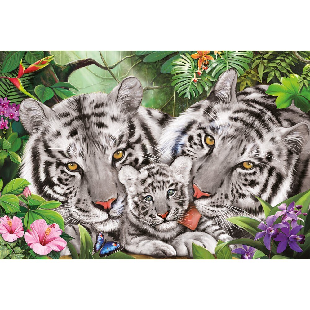 SCHMID  パズル Puzzle Schmidt 4 in 1 - Horse Club, 2x60, 2x100 piese, cutie