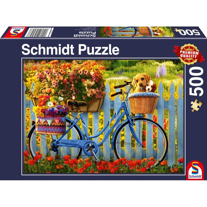 Puzzle Schmidt - Plimbare duminicala cu prietenii, 500 piese