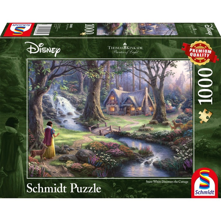 Пъзел Schmidt - Thomas Kinkade: Disney - Снежанка, 1000 части