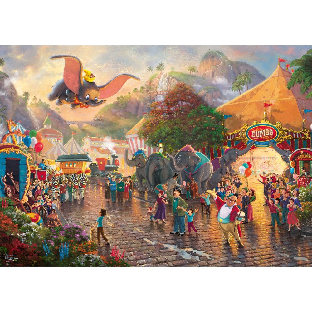 Puzzle Schmidt - Thomas Kinkade: Disney - Dumbo, 1000 piese - eMAG.ro