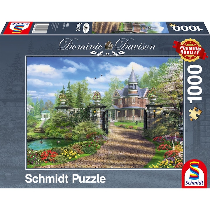 Пъзел Schmidt - Dominic Davison: Идилично имение, 1000 части