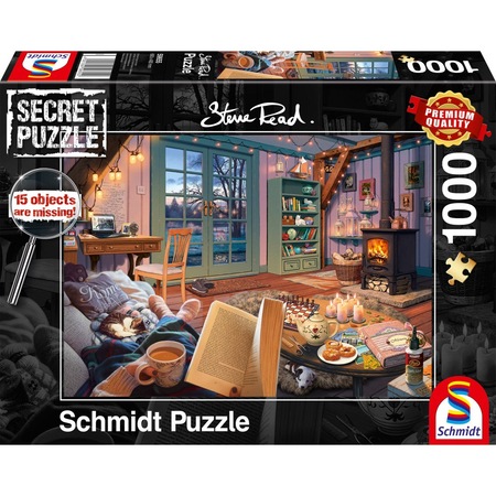 Puzzle Schmidt - Steve Read: Secret Puzzles - In casa de vacanta, 1000 ...