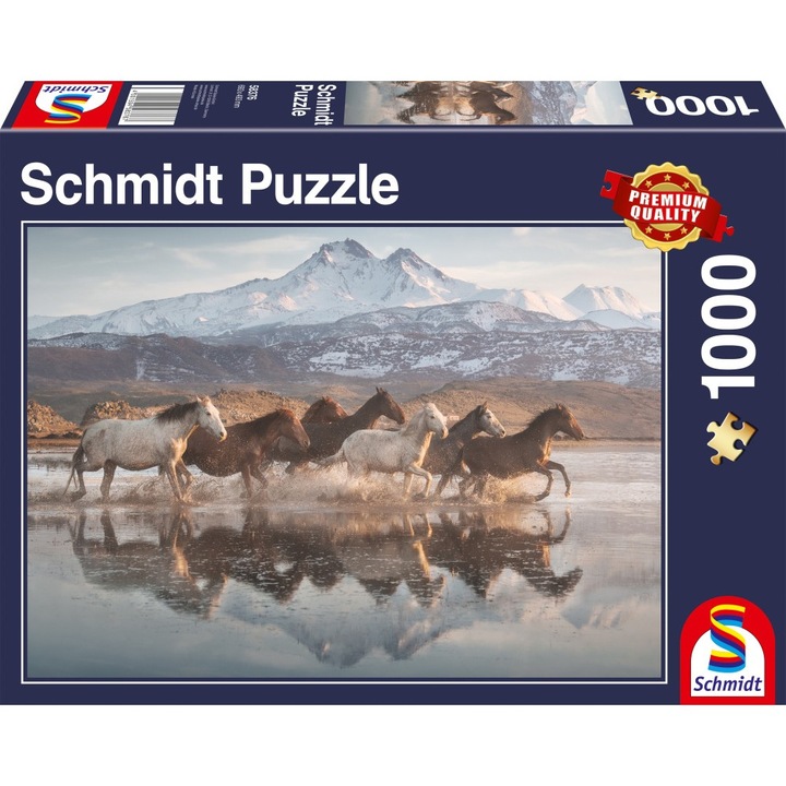 Puzzle Schmidt - Caii din Cappadocia, 1000 piese